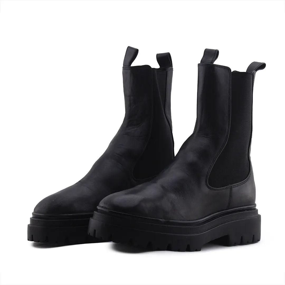 Zara Stretchable Ankle Boot | 100% Authentic Leather