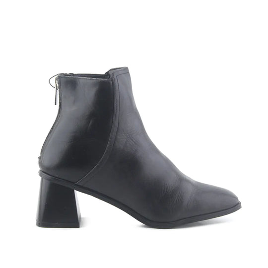 Mango Zipper Ankle Boot | 100% Authentic Leather