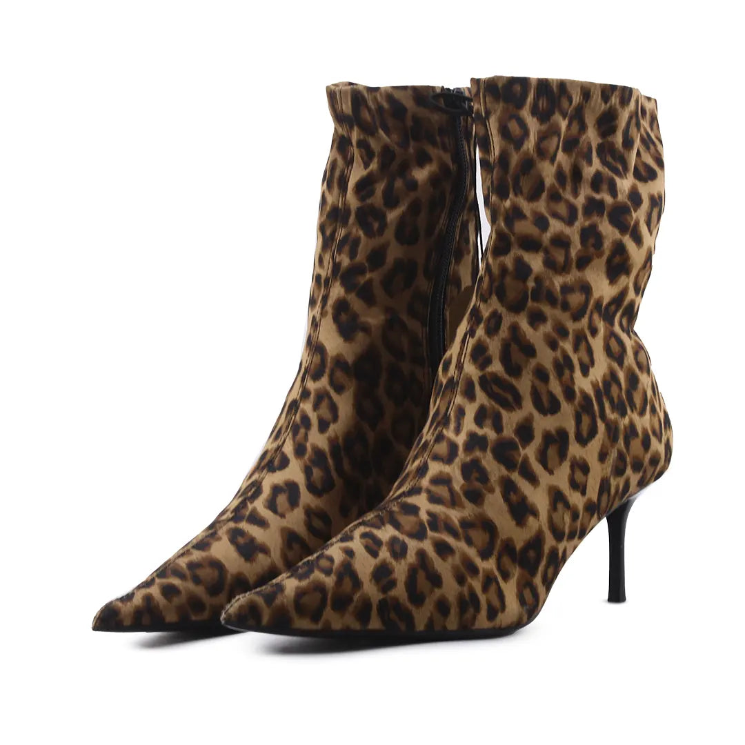 Zara Zipper Ankle Boot