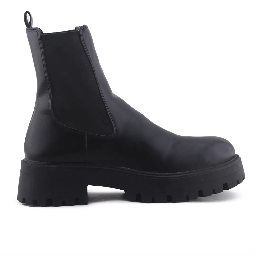 Pull & Bear Stretchable Ankle Boot | 100% Authentic Leather