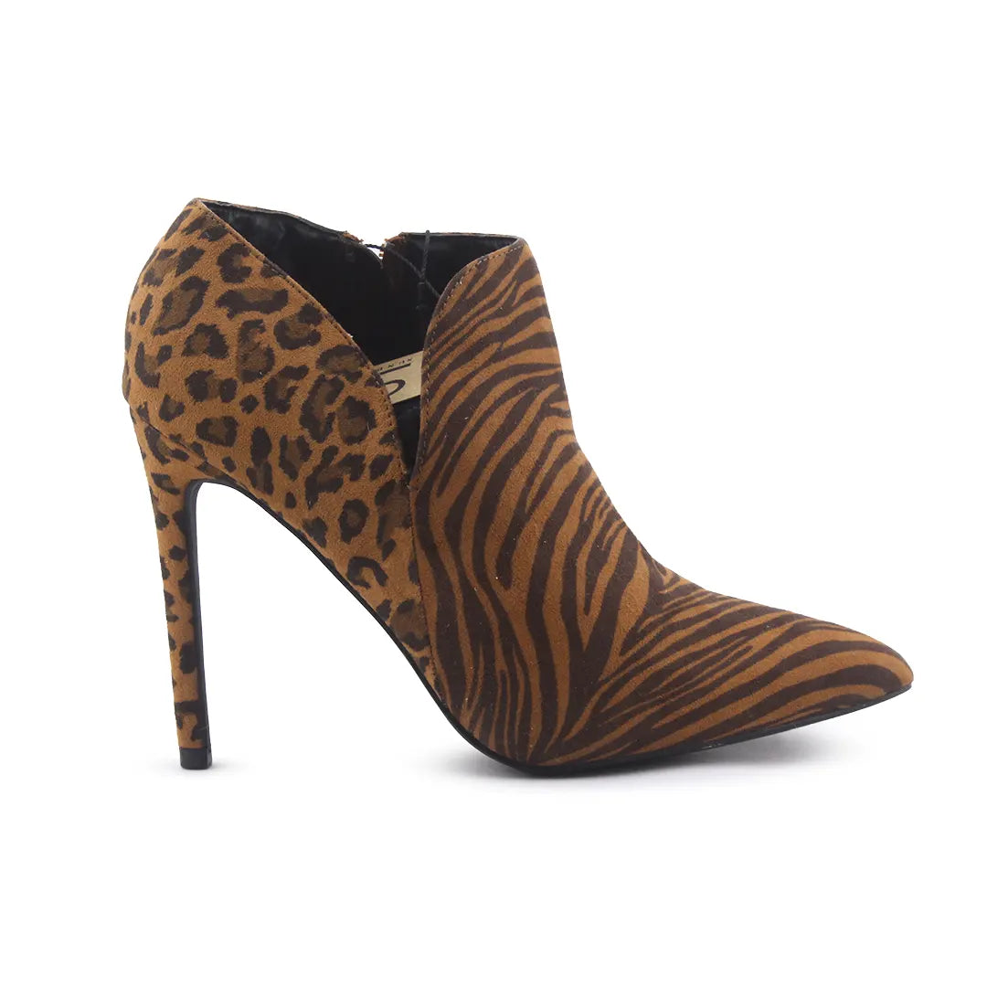 Shoedazzle Zipper Ankle Boot