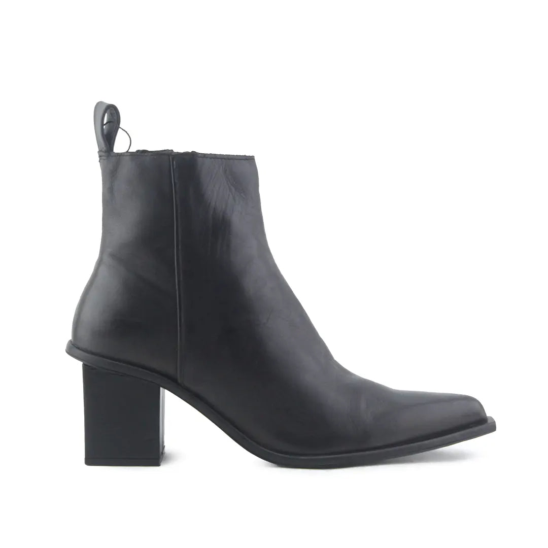 Zara Zipper Ankle Boot | 100% Authentic Leather