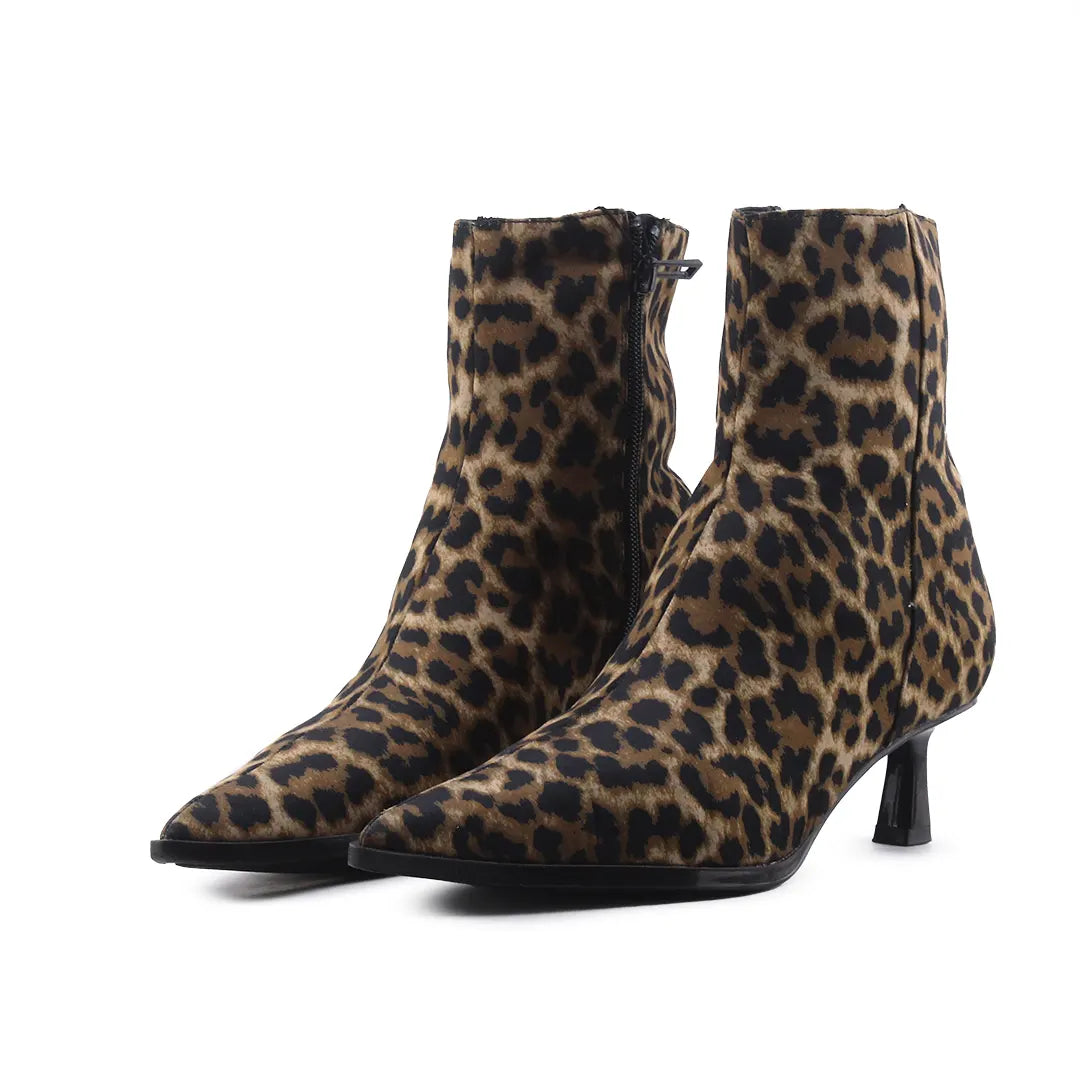 Zara Zipper Ankle Boot