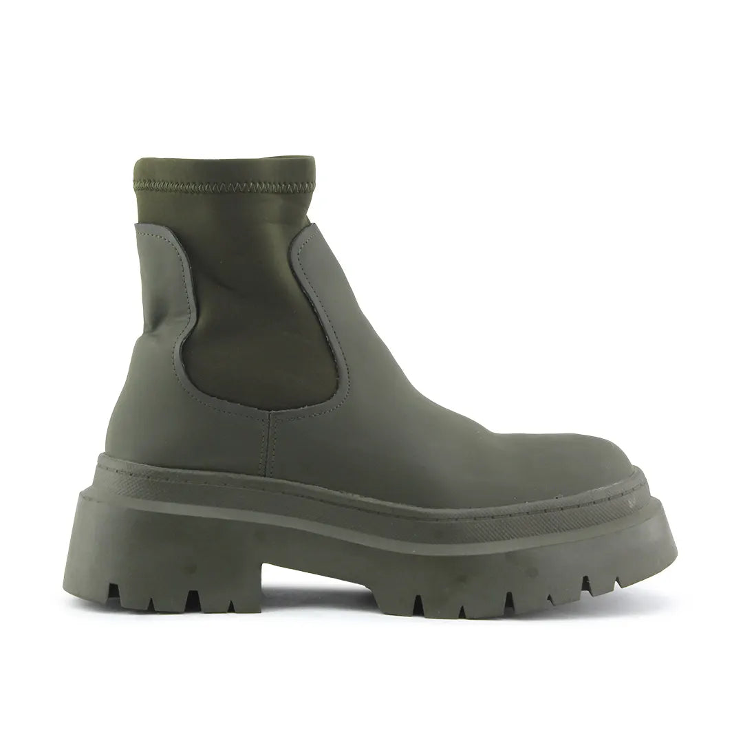 Pull & Bear Stretchable Ankle Boot | 100% Authentic Leather
