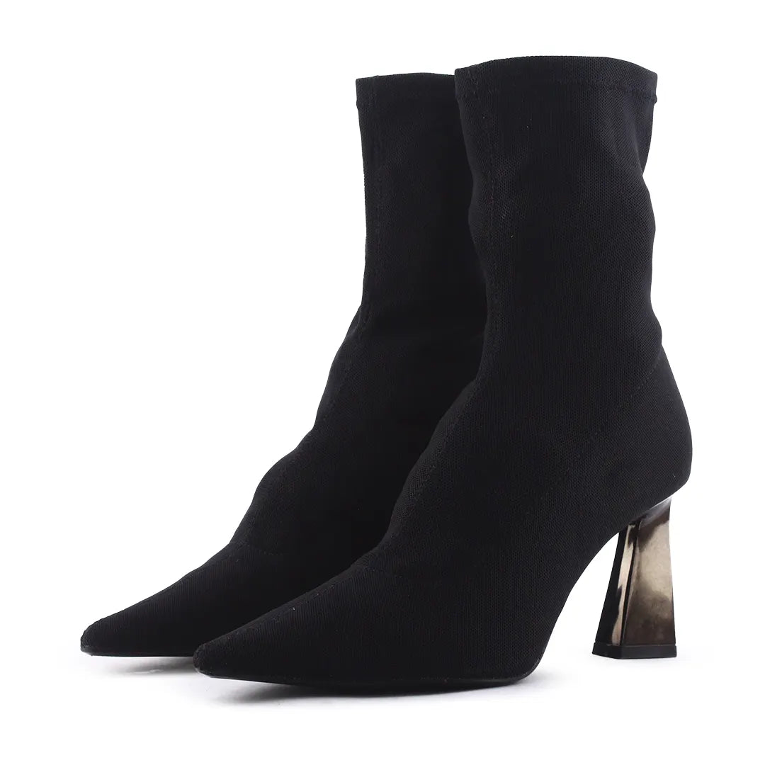Bershka Sock Ankle Boot