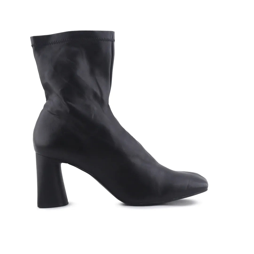 Stradivarius Zipper Ankle Boot | 100% Authentic Leather