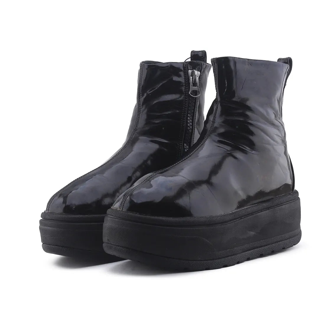 Coolway Zipper Ankle Boot