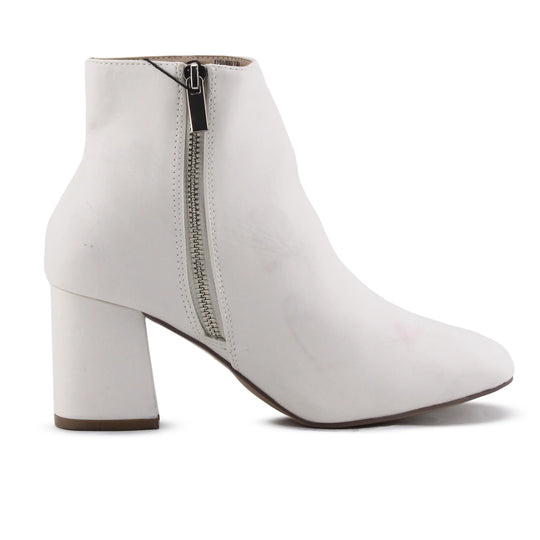 Lefties Zipper Ankle Boot | 100% Authentic Leather