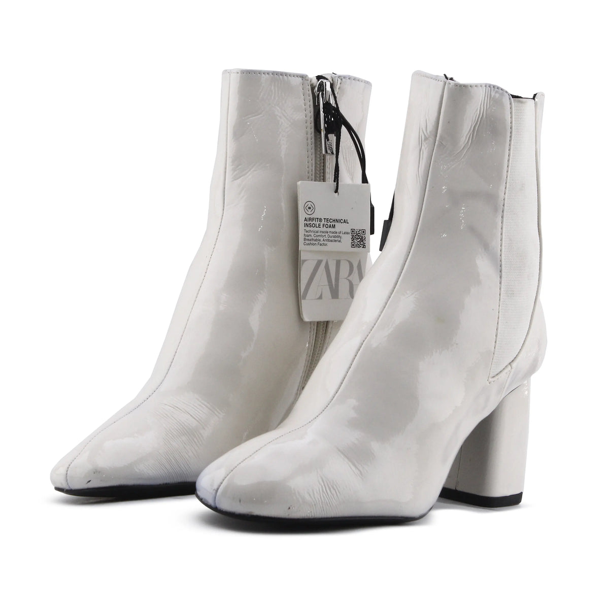 Zara Zipper Ankle Boot