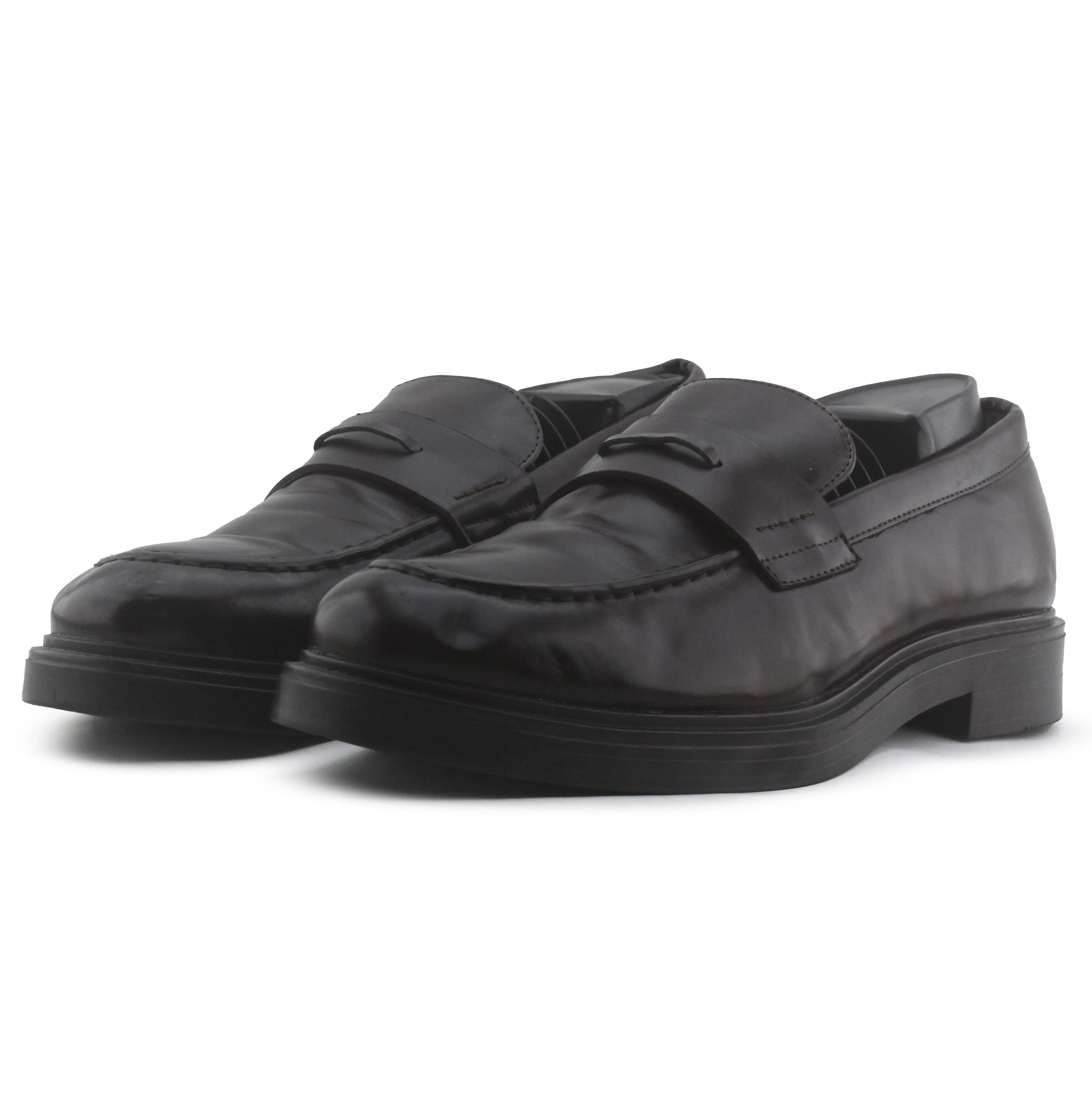 Zara Penny Strap Loafers