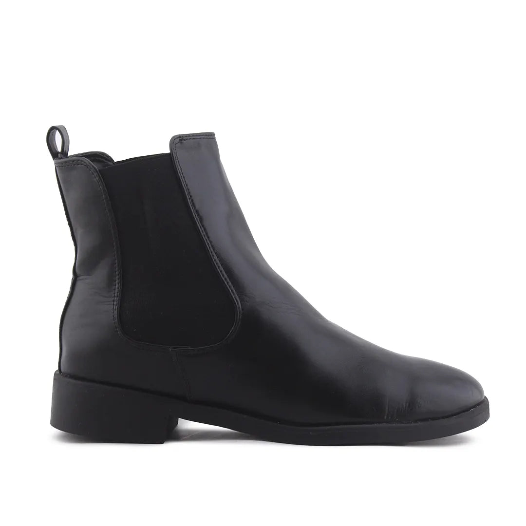 Lefties Stretchable Ankle Boot | 100% Authentic Leather