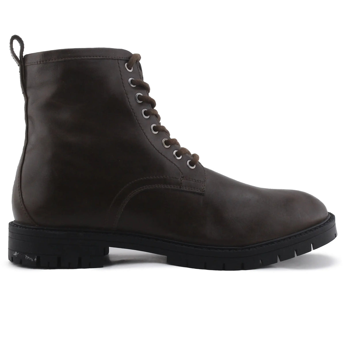 Pull & Bear Lace Up Ankle Boot | 100% Authentic Leather