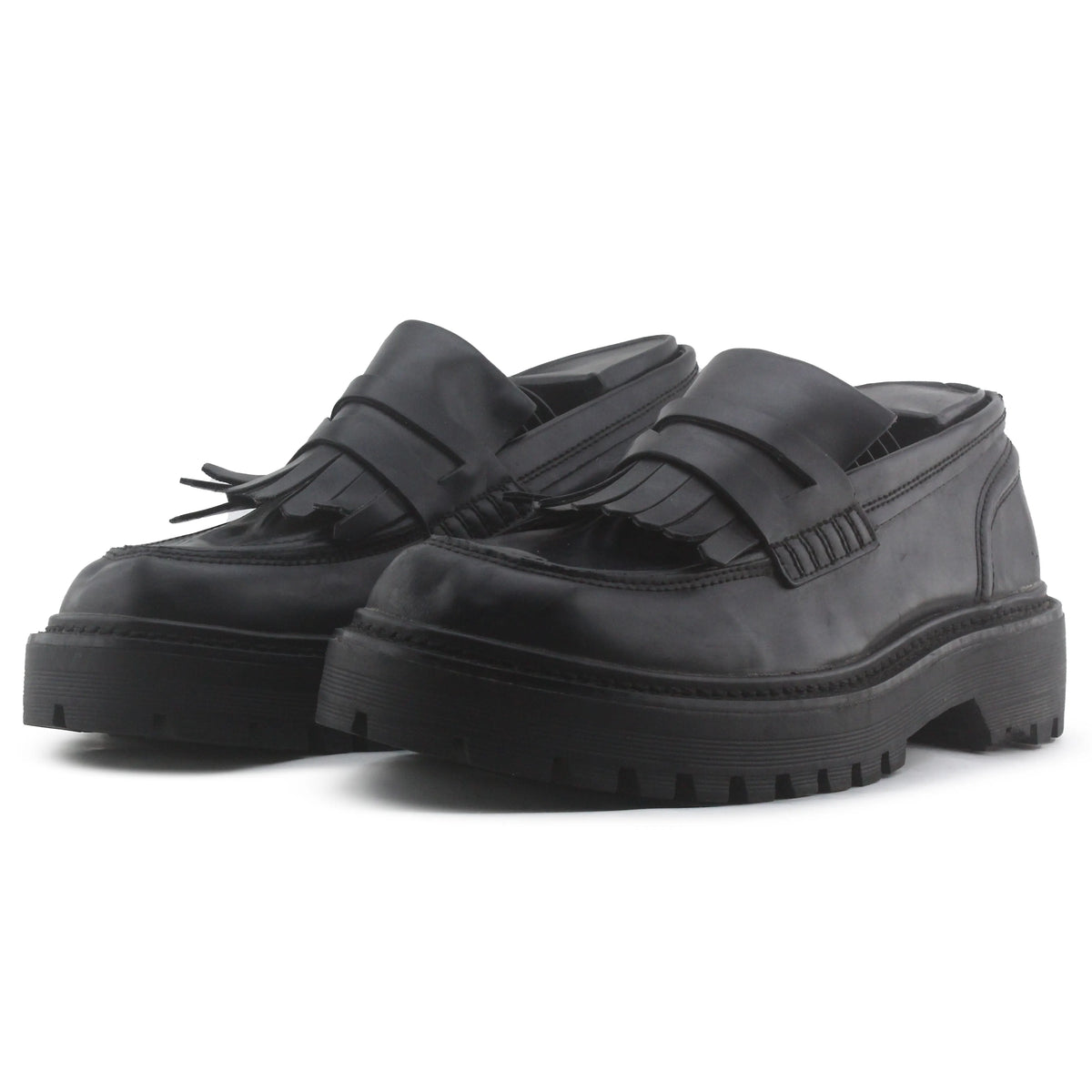Pull & Bear Penny Strap Chunky Loafers