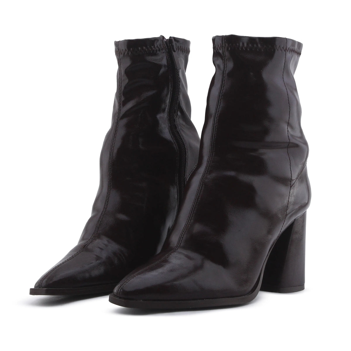 Stradivarius Zipper Ankle Boot