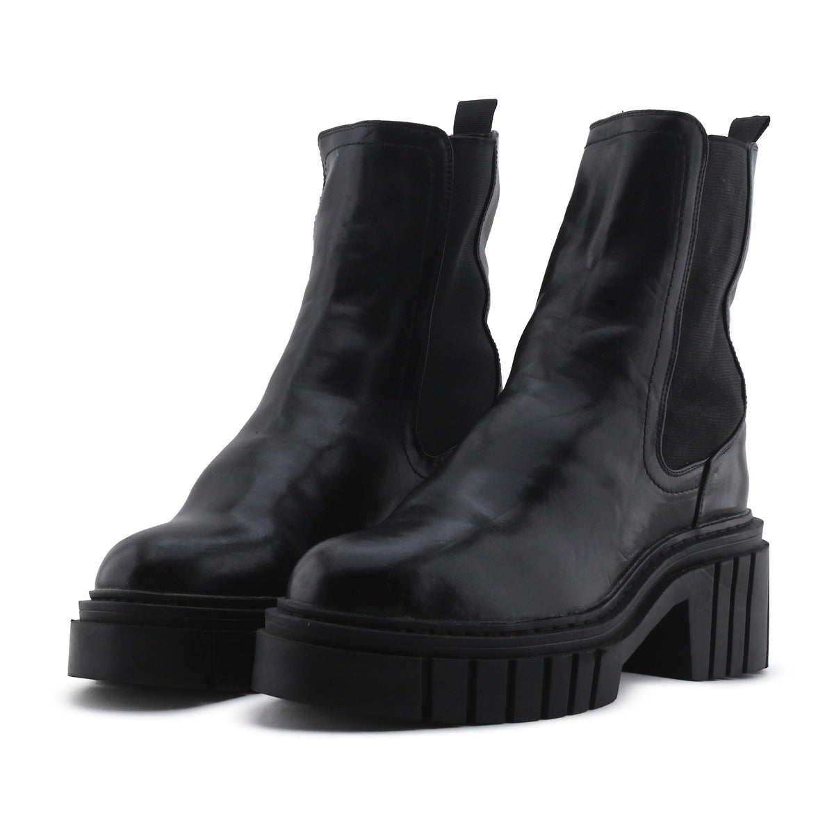 Stradivarius Stretchable Ankle Boot | 100% Authentic Leather