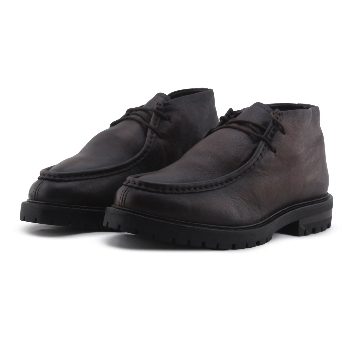 Massimo Dutti Lace Up Ankle Boot | 100% Authentic Leather