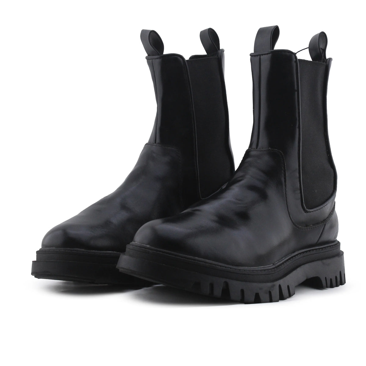 Pull & Bear Stretchable Ankle Boot | 100% Authentic Leather