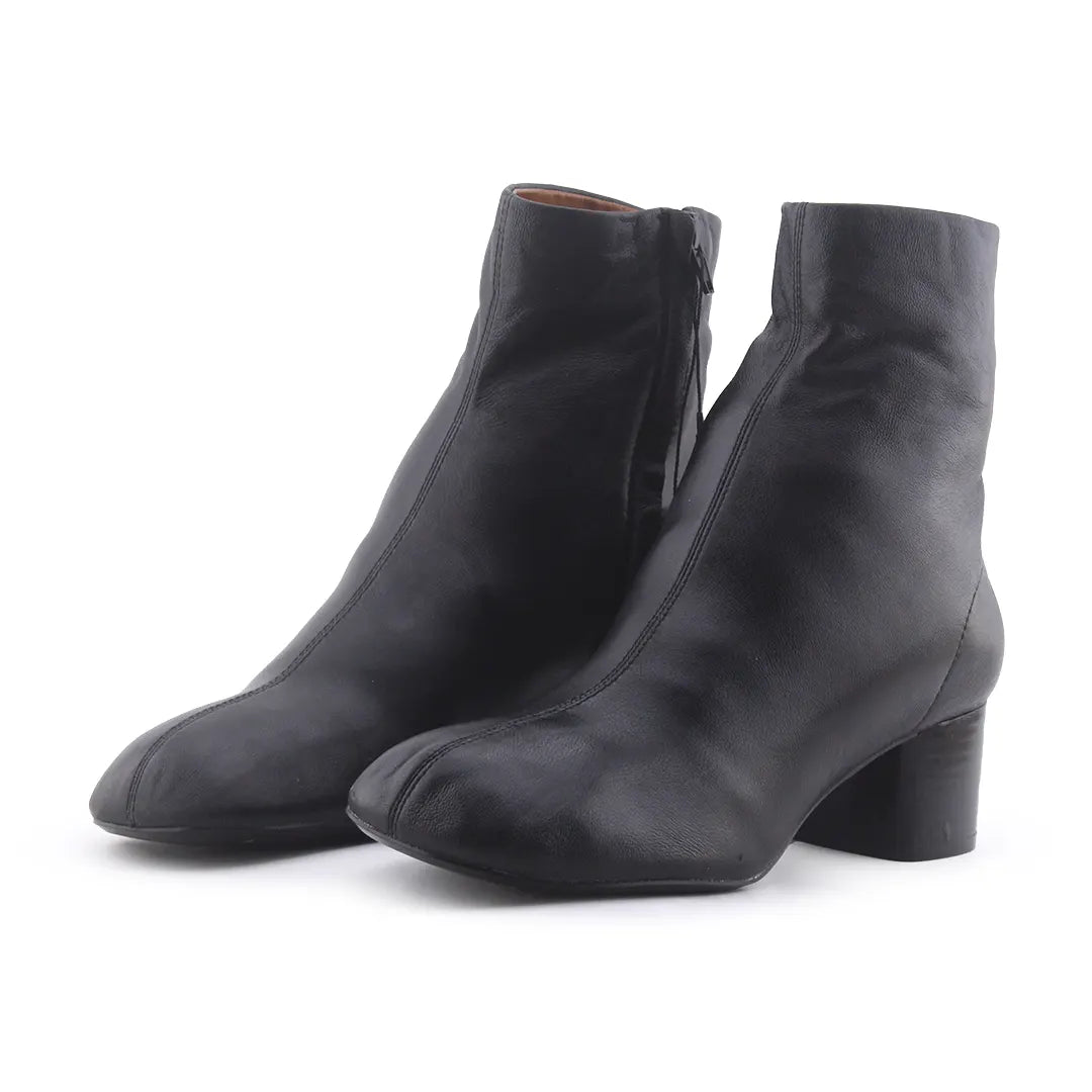 Zara Zipper Ankle Boot | 100% Authentic Leather