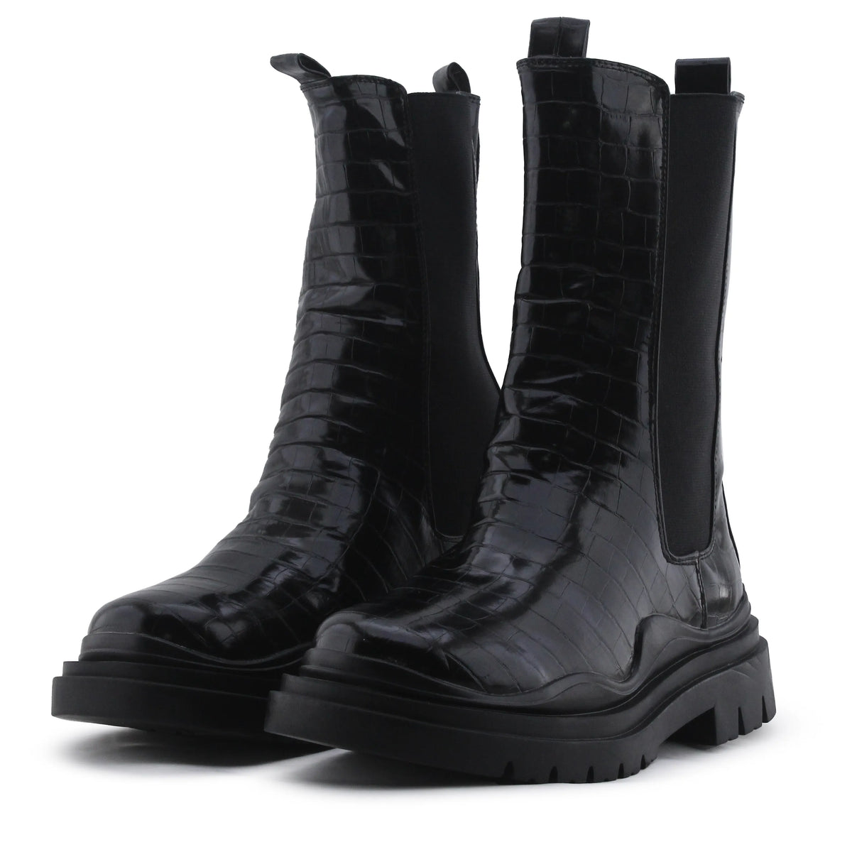 Boohoo Stretchable Ankle Boot | 100% Authentic Leather