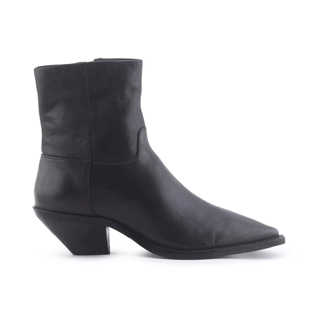 Zara Zipper Ankle Boot | 100% Authentic Leather
