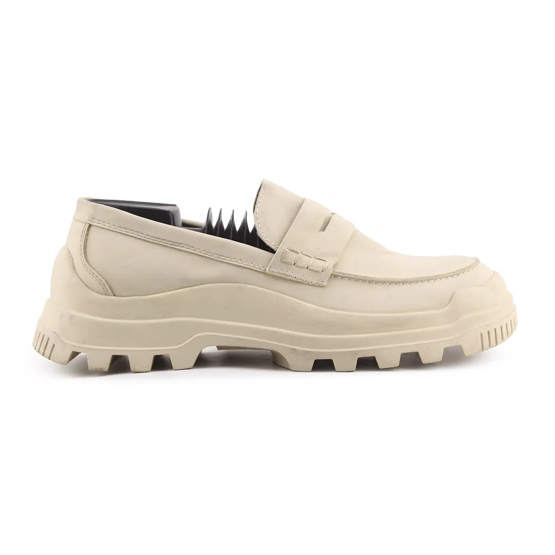 Zara Chunky Penny Strap Loafers