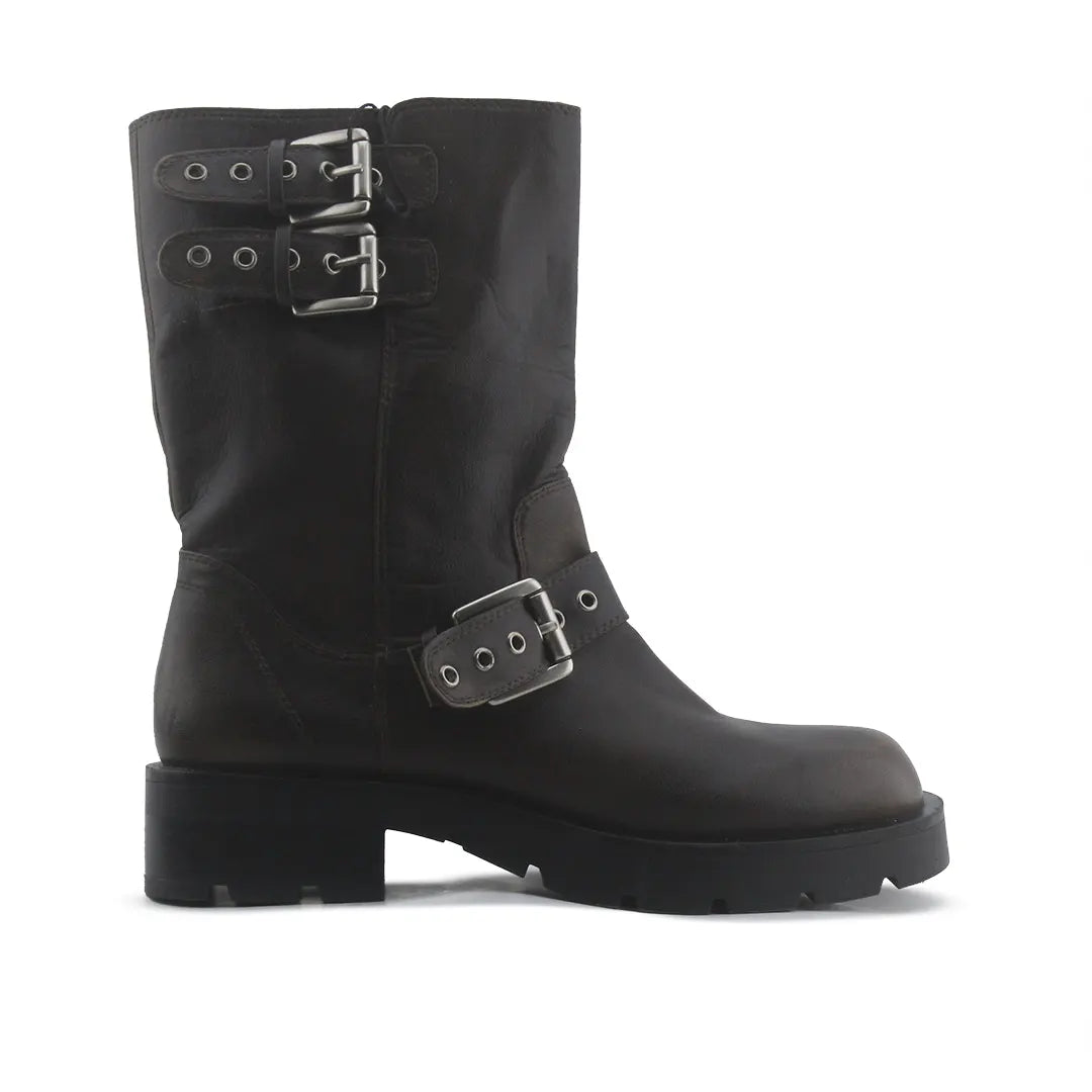 Zara Buckle Strap Ankle Boot | 100% Authentic Leather