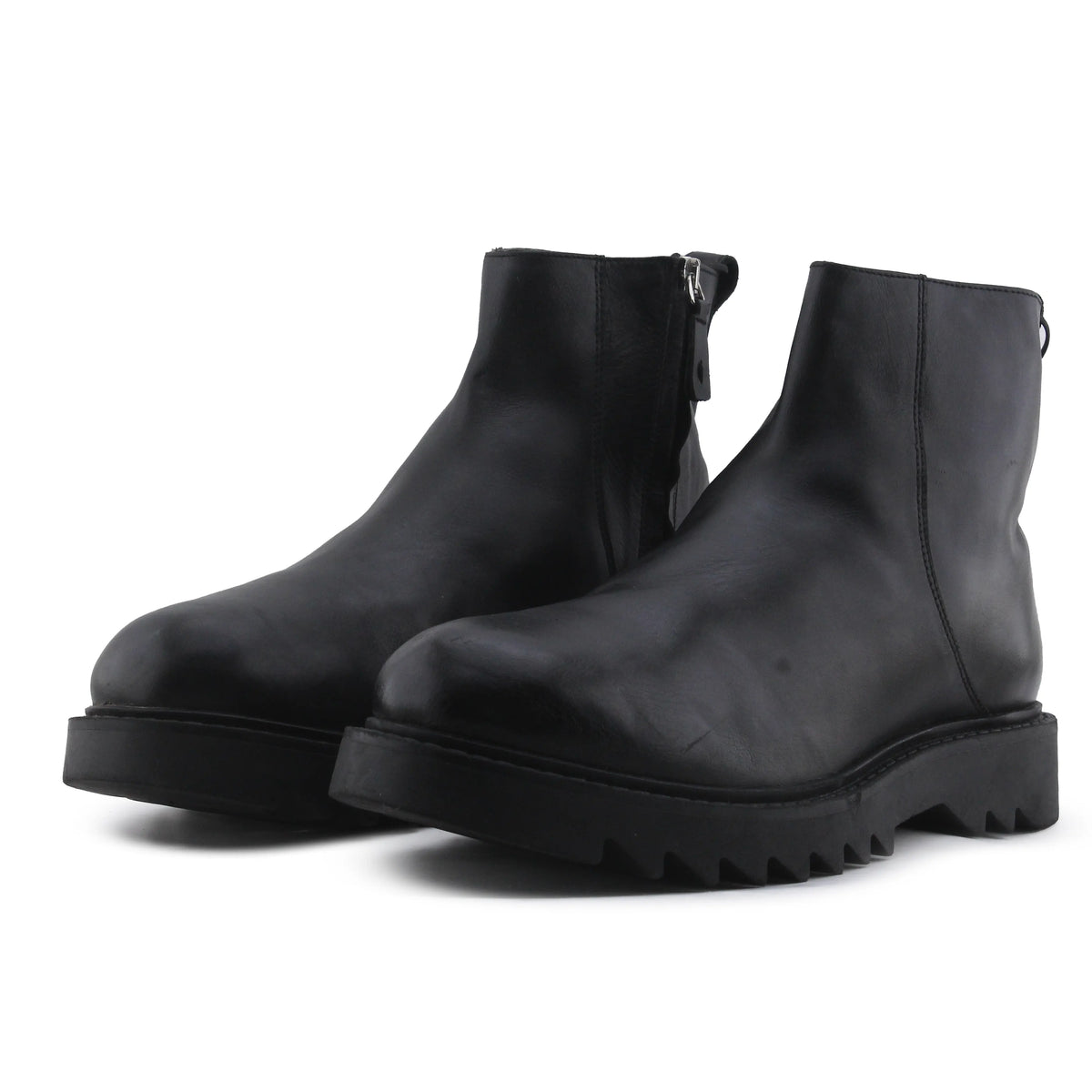 Zara Zipper Ankle Boot | 100% Authentic Leather