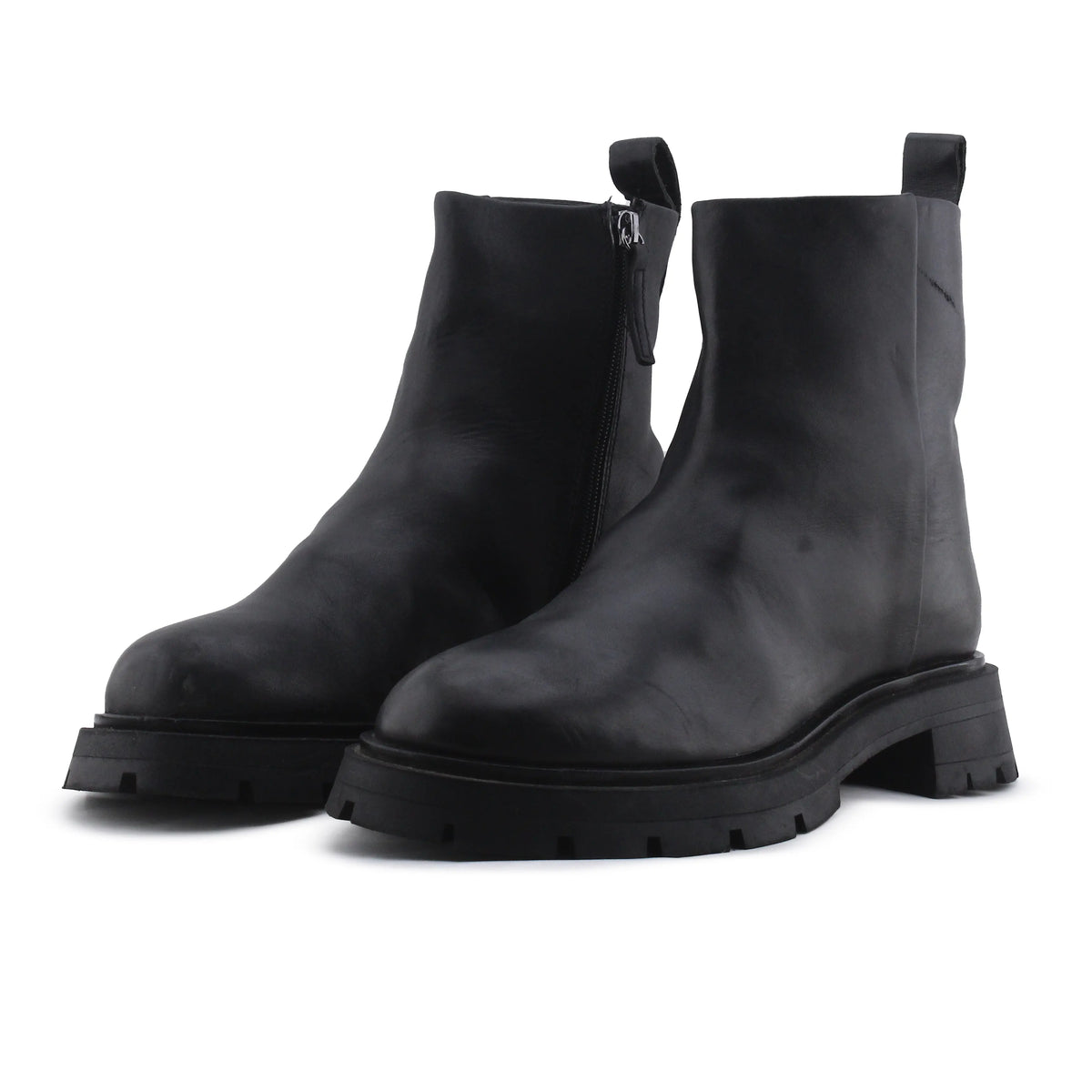 Zara Zipper Ankle Boot | 100% Authentic Leather