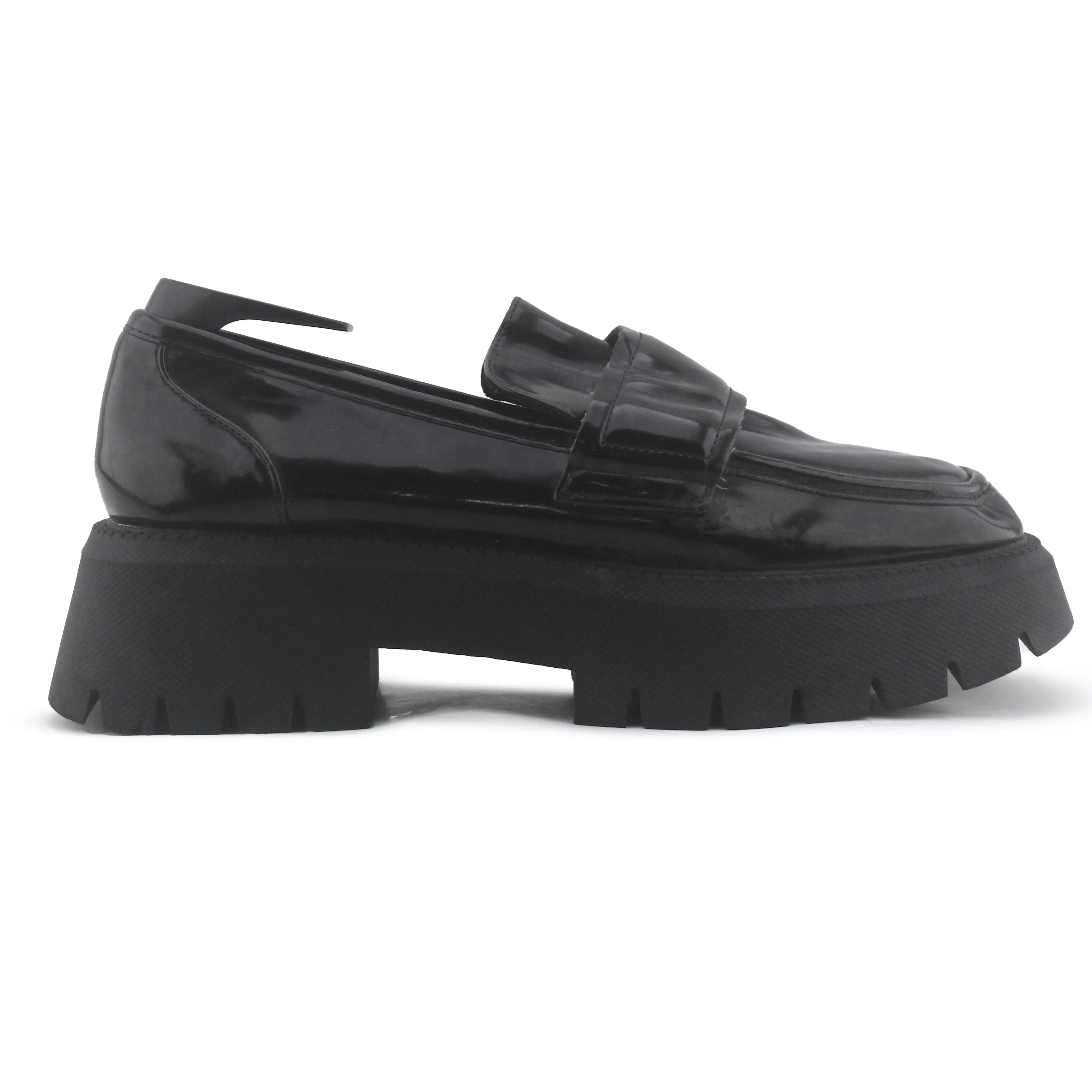 Zara Penny Strap Chunky Loafers