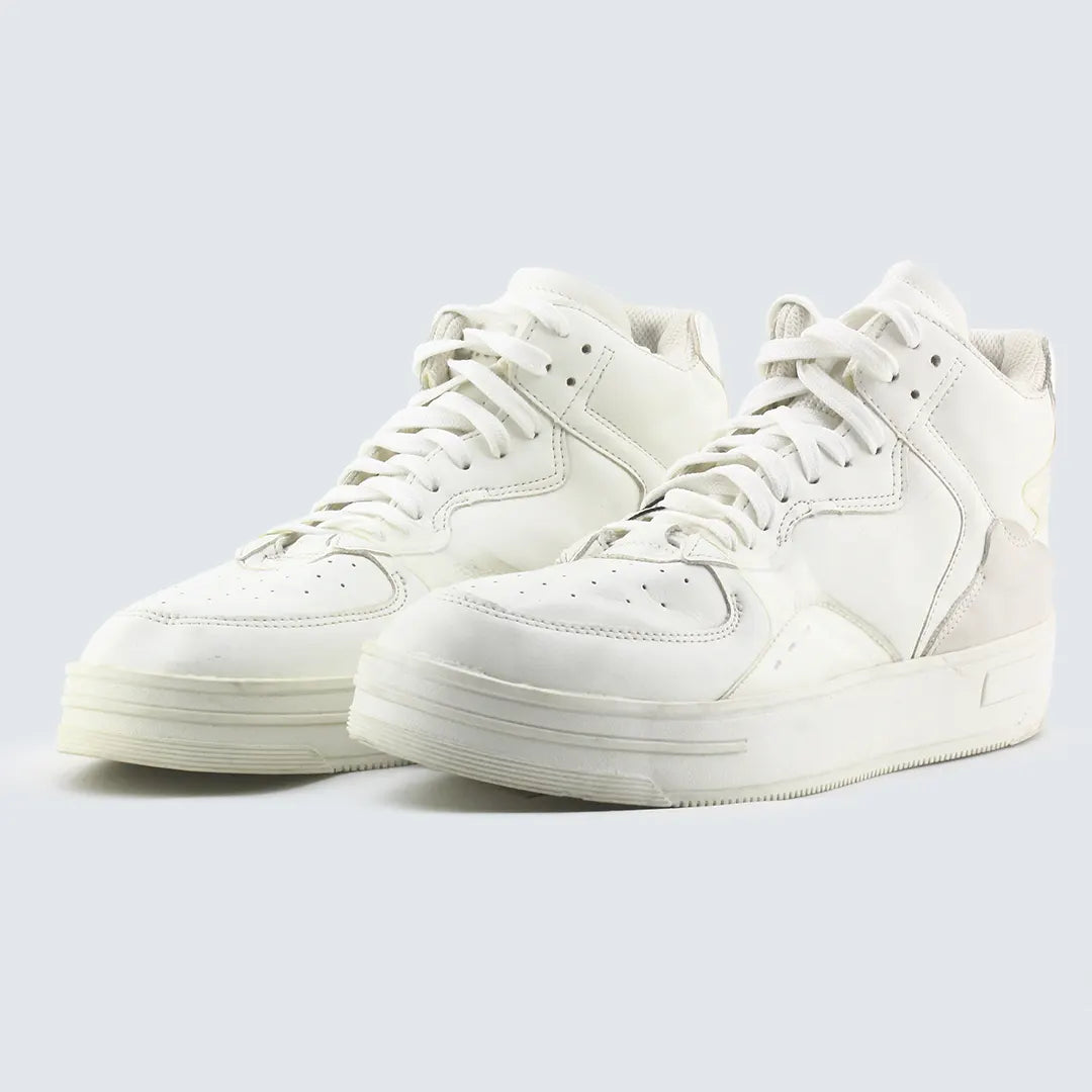 Bershka High Top Lace Up Shoe