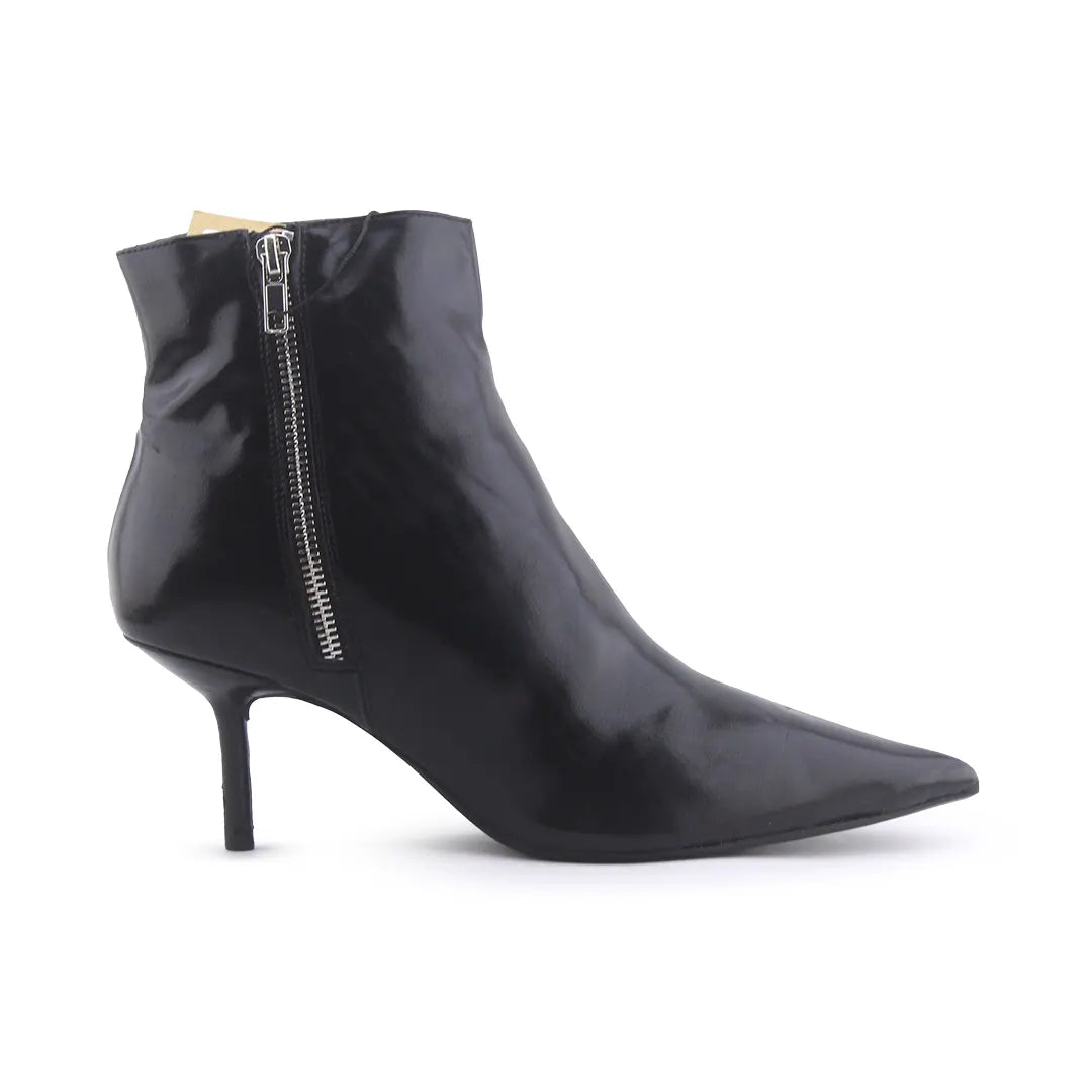 Zara Zipper Ankle Boot | 100% Authentic Leather