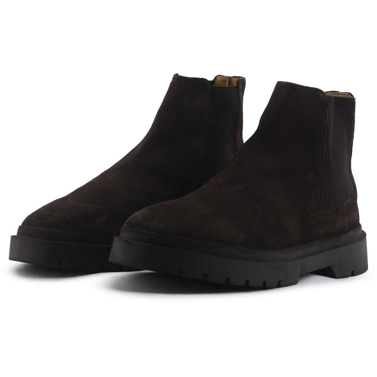 Zara Stretchable Suede Ankle Boot
