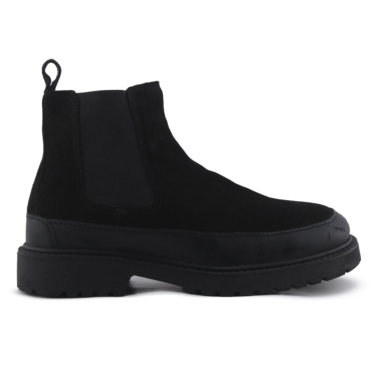 Zara Stretchable Suede Ankle Boot