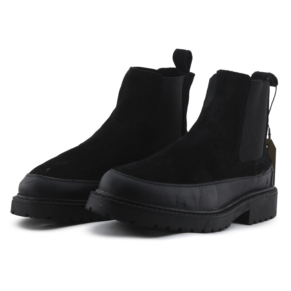 Zara Stretchable Suede Ankle Boot