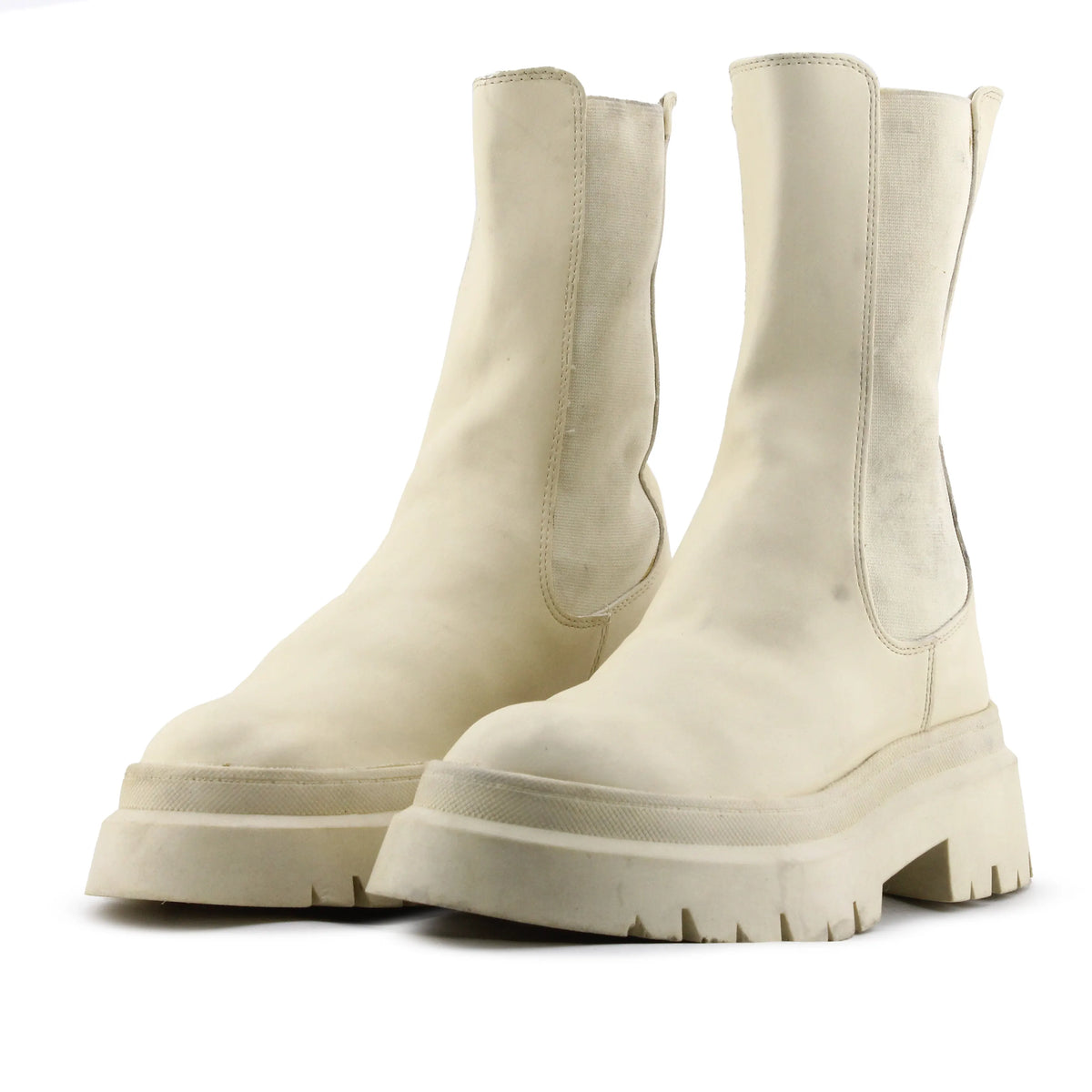 Pull & Bear Stretchable Ankle Boot | 100% Authentic Leather