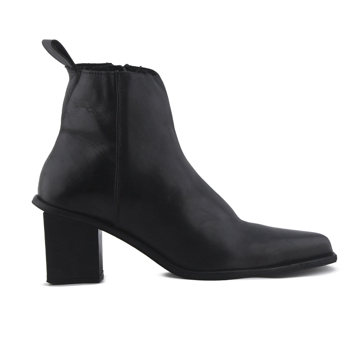 Zara Zipper Ankle Boot | 100% Authentic Leather