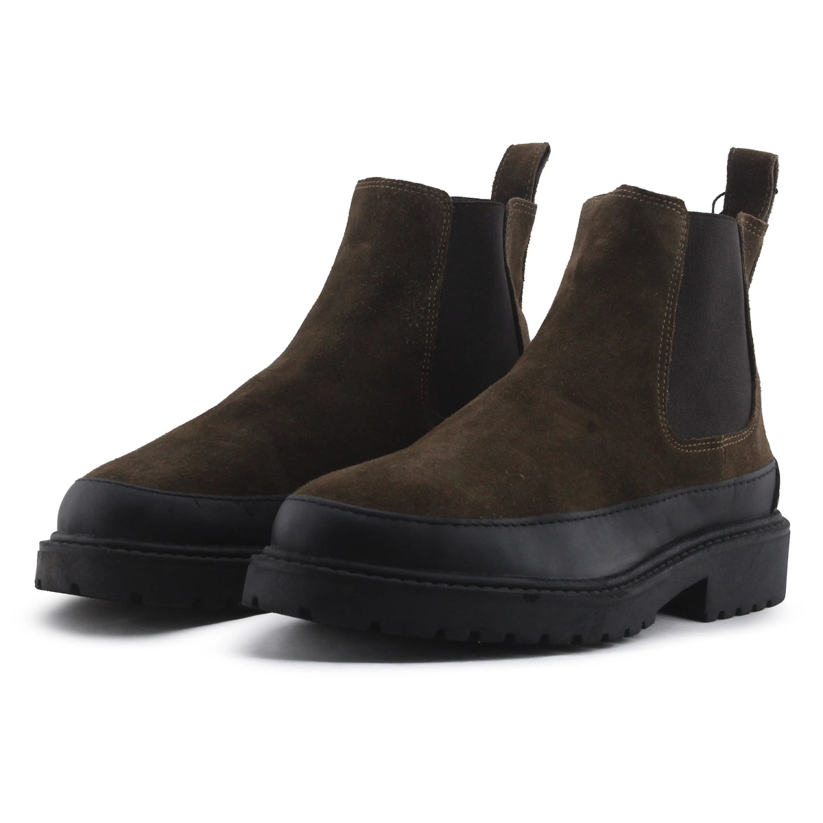 Zara Stretchable Suede Ankle Boot