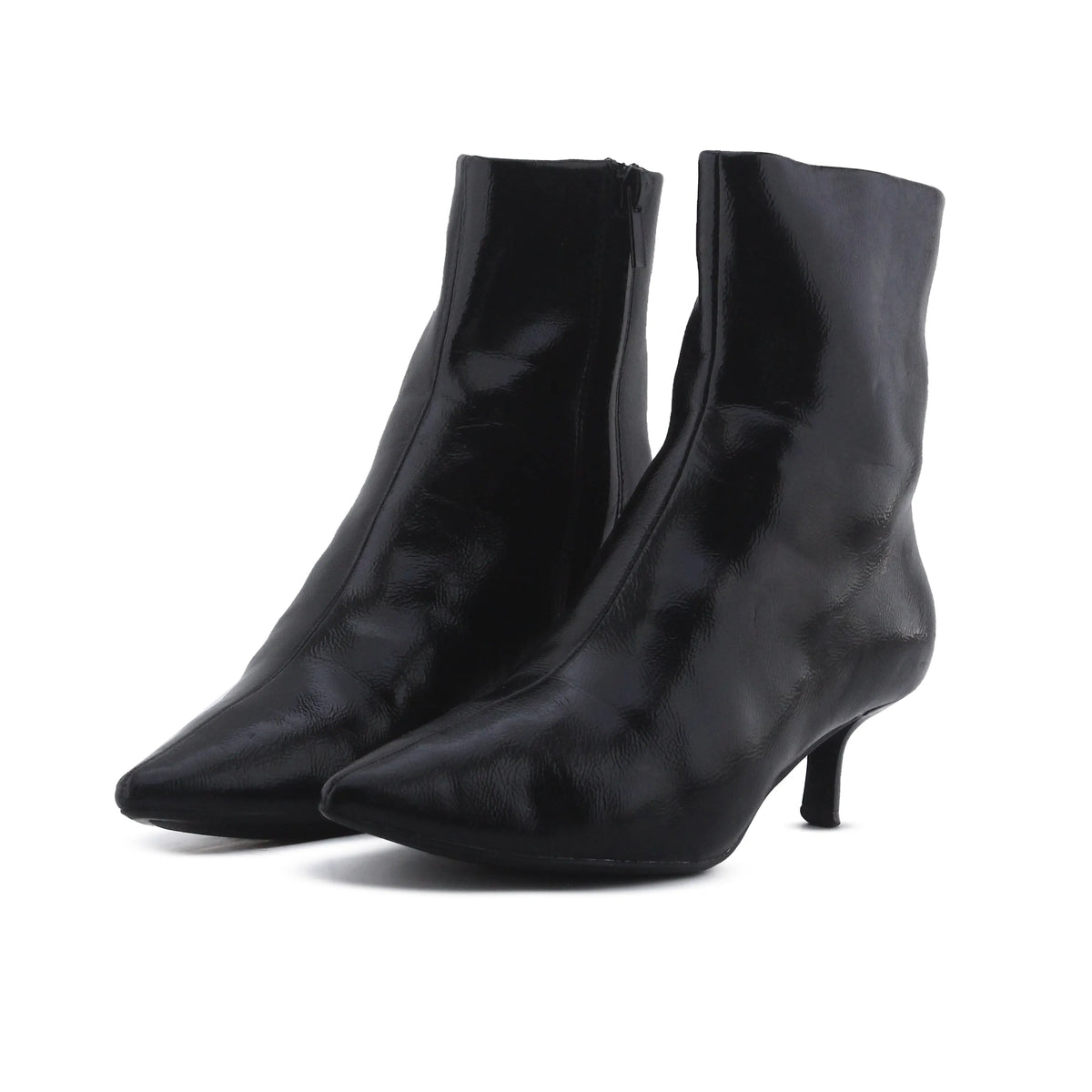 Zara Zipper Ankle Boot | 100% Authentic Leather