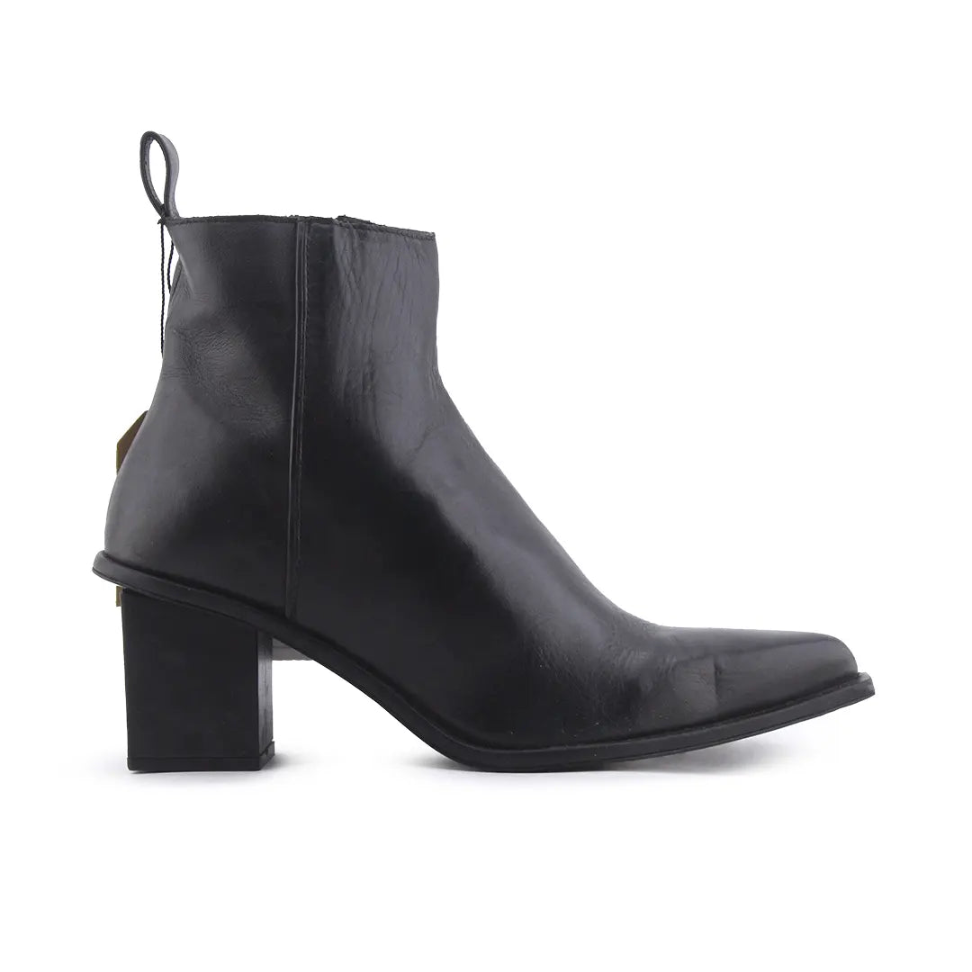 Zara Zipper Ankle Boot | 100% Authentic Leather