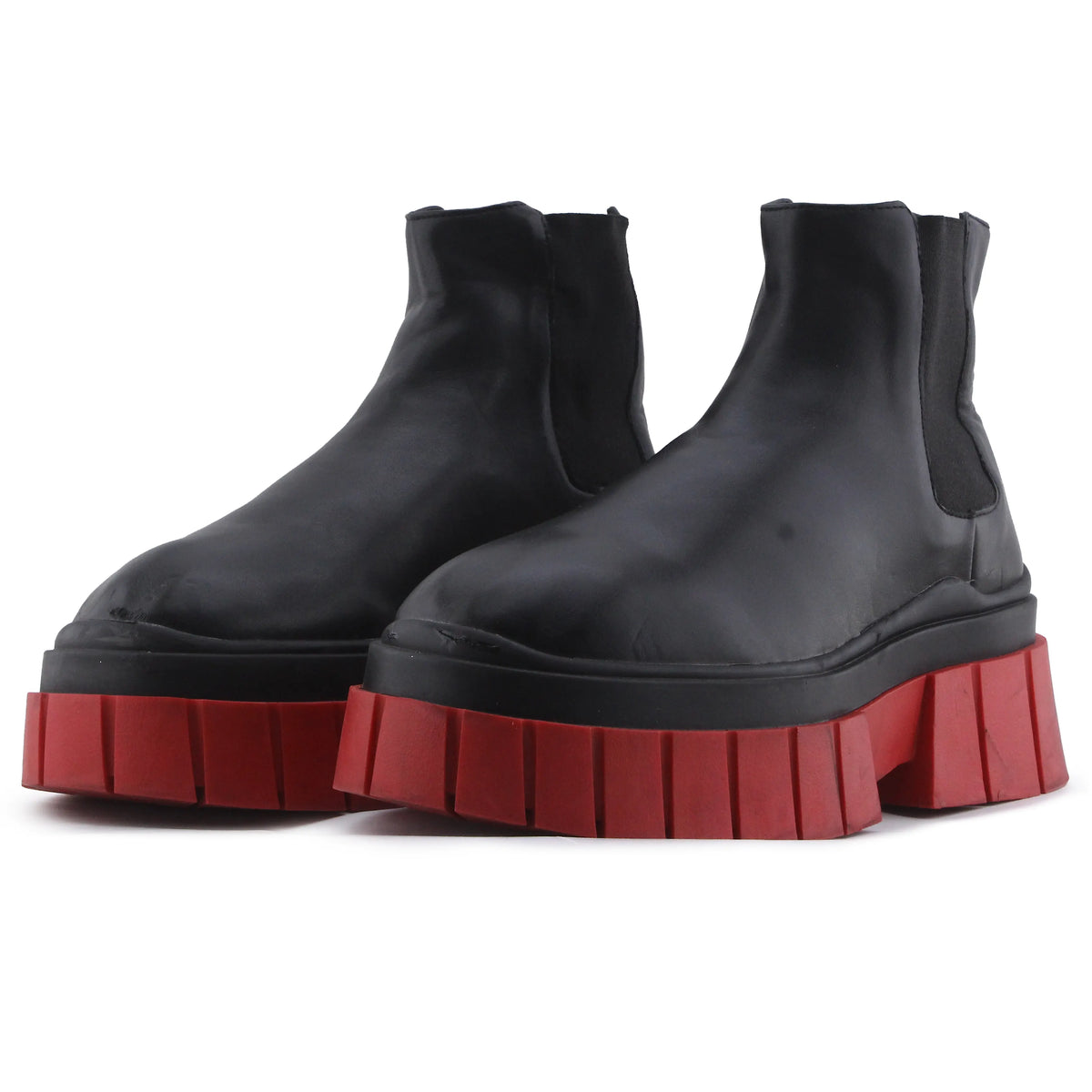 Bershka Stretchable Ankle Boot | 100% Authentic Leather
