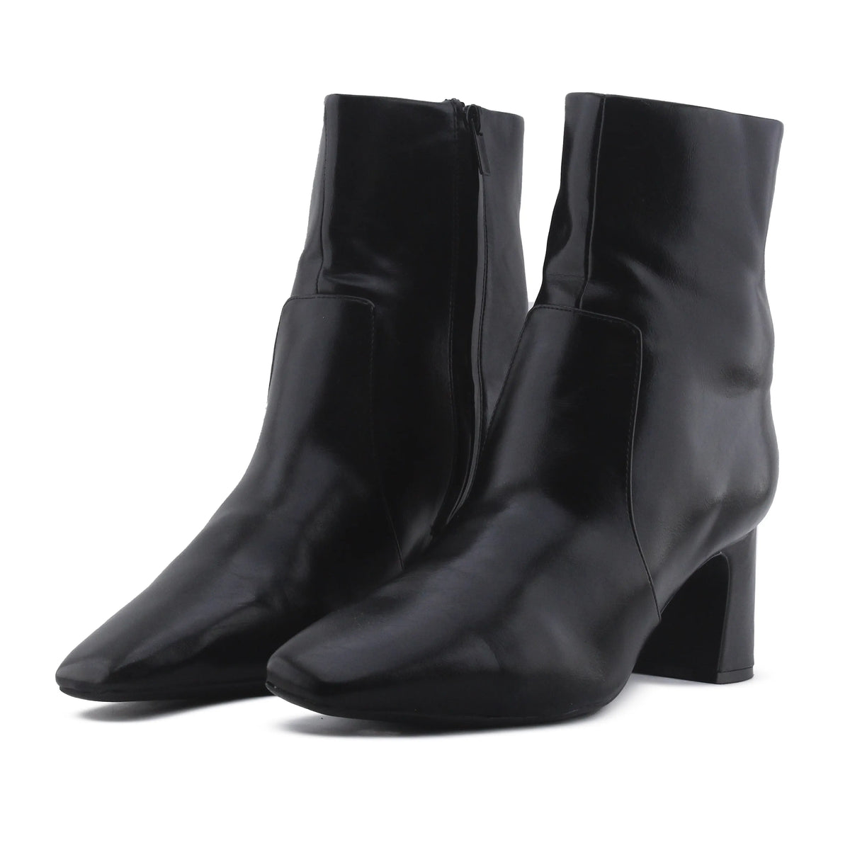 Zara Zipper Ankle Boot | 100% Authentic Leather