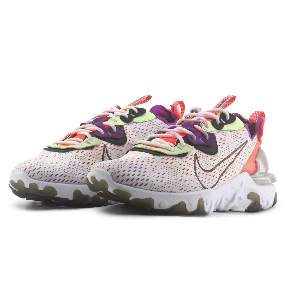 Nike React Vision Barely Volt Laser Crimson
