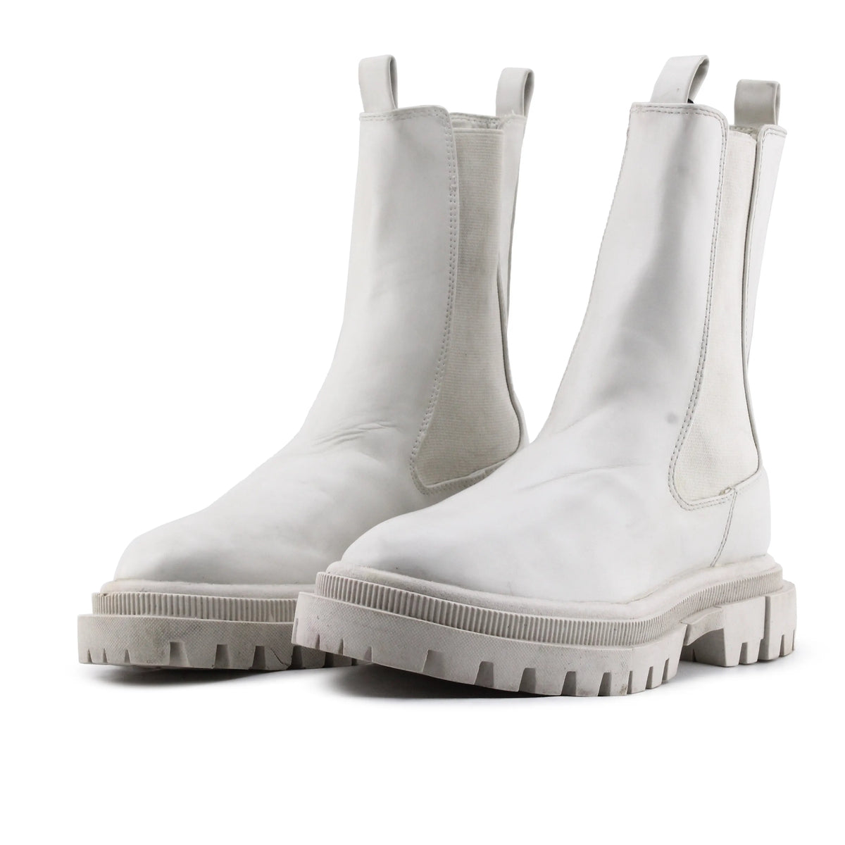 Bershka Stretchable Ankle Boot | 100% Authentic Leather
