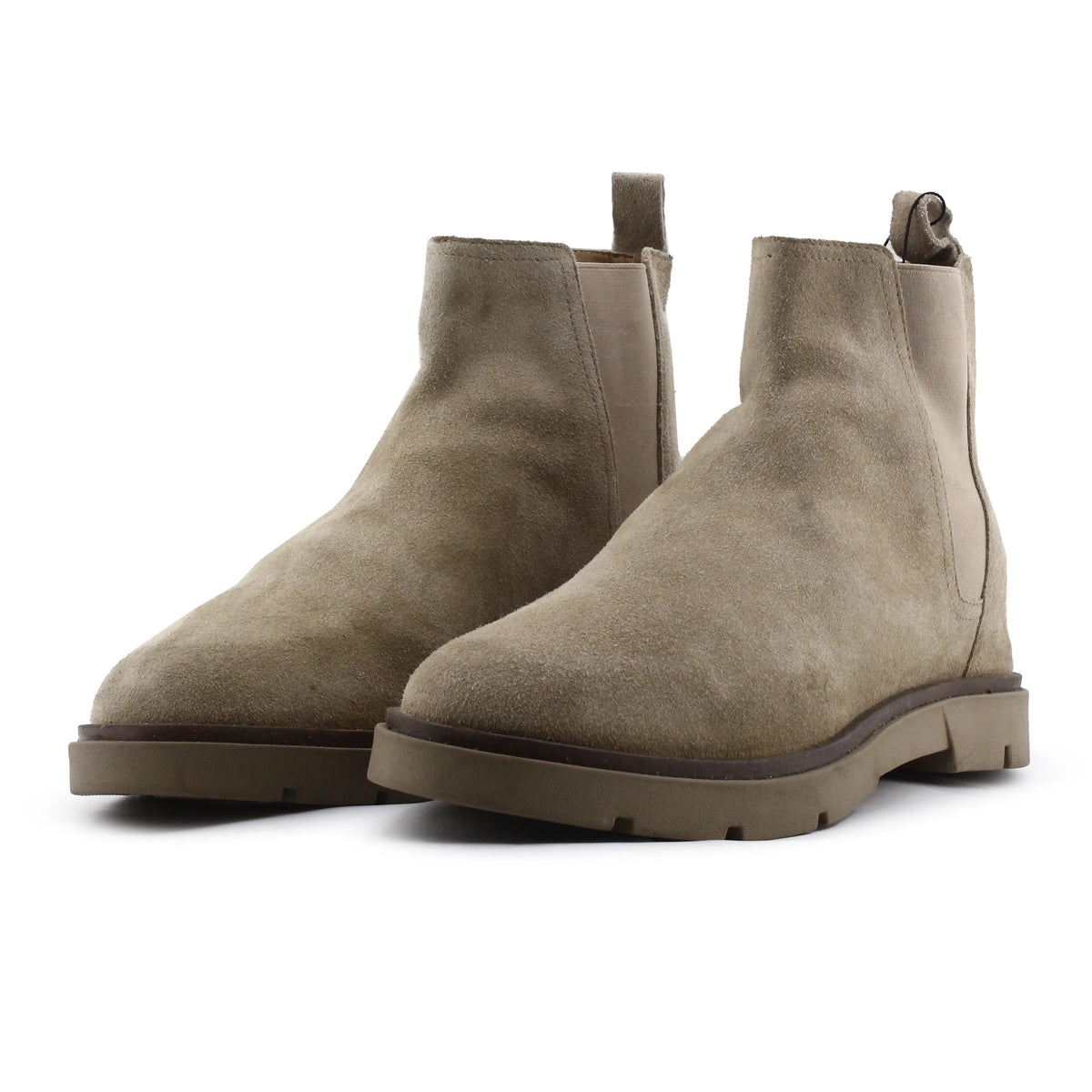 Zara Stretchable Suede Ankle Boot