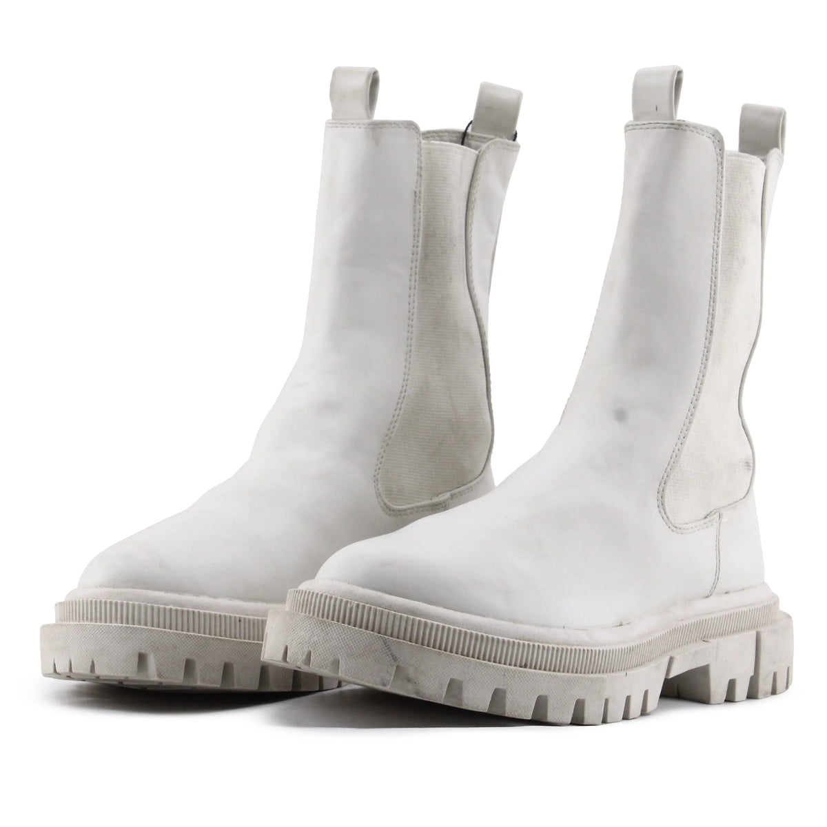 Bershka Stretchable Ankle Boot | 100% Authentic Leather
