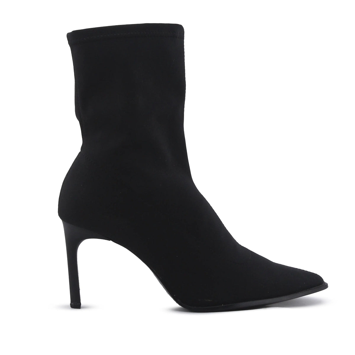 Stradivarius Zipper Textile Ankle Boot