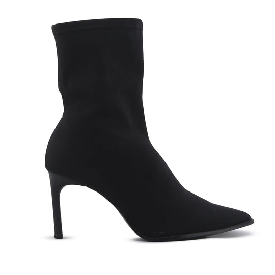 Stradivarius Zipper Textile Ankle Boot