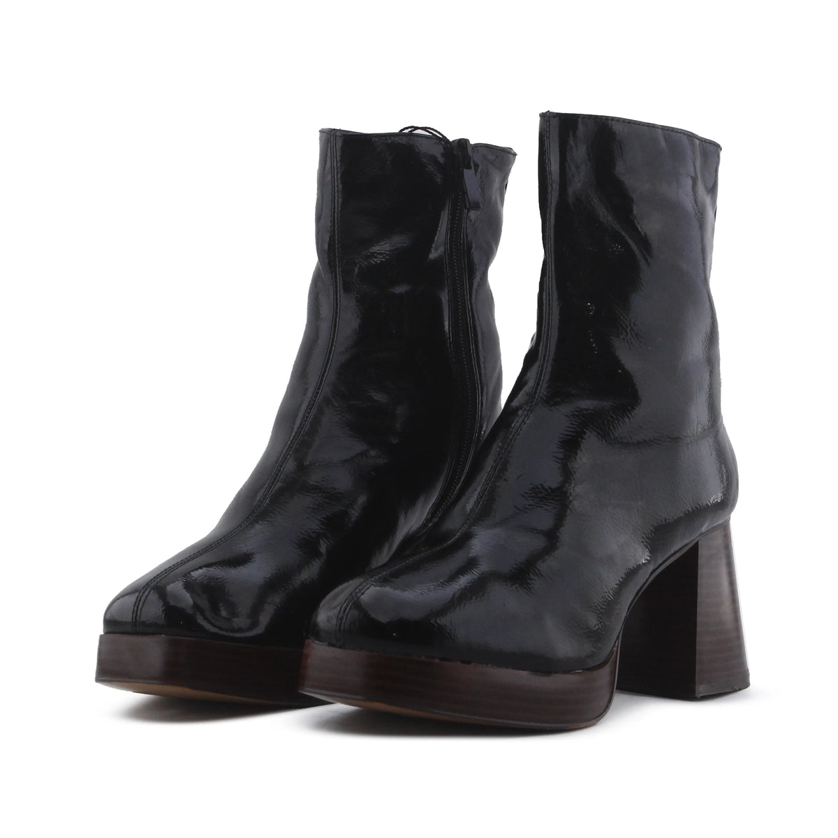 Stradivarius Zipper Ankle Boot