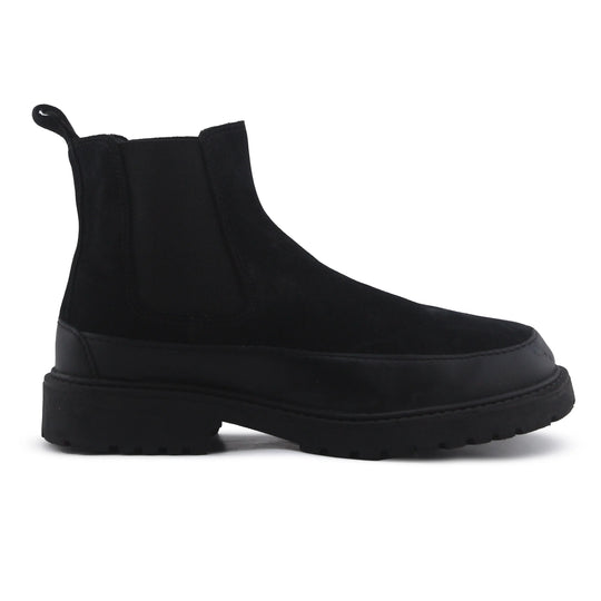 Zara Stretchable Suede Ankle Boot