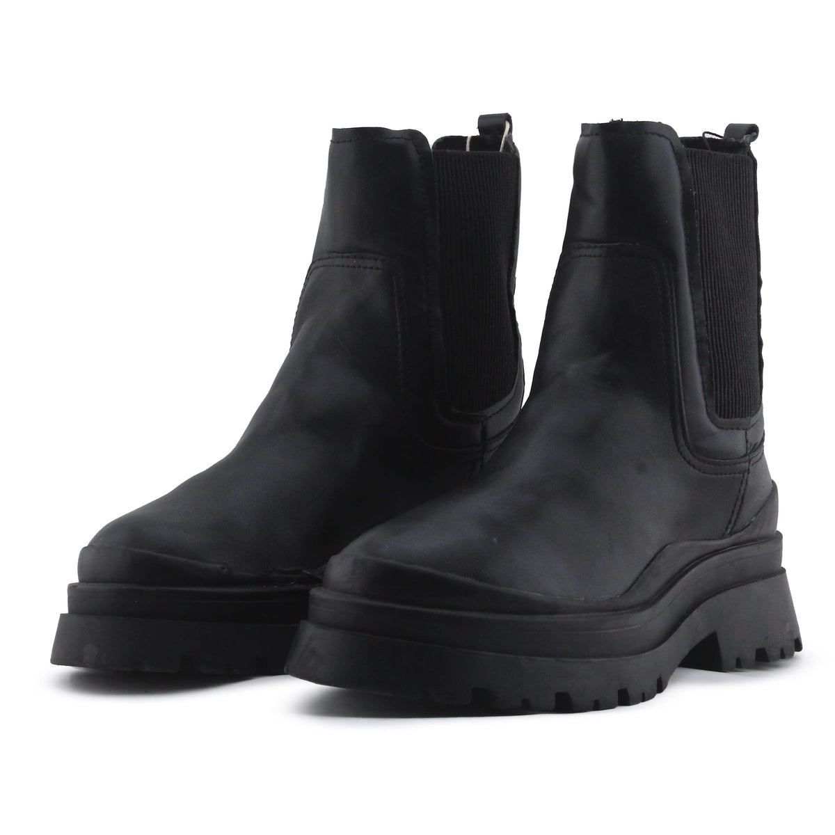 Stradivarius Stretchable Ankle Boot | 100% Authentic Leather